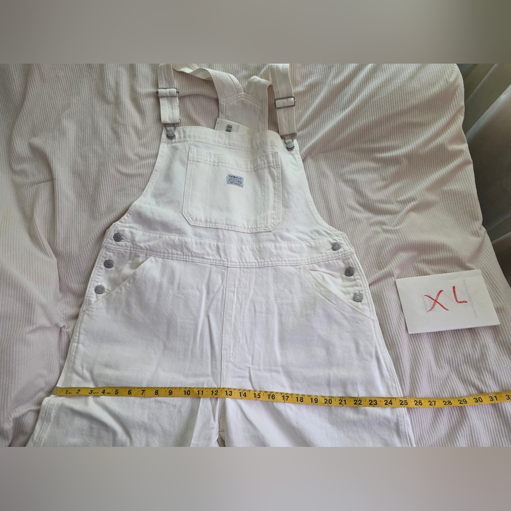 Levi's XL Overall - Jumpsuit True Slip / Off White Nwt - Picture 16 of 16